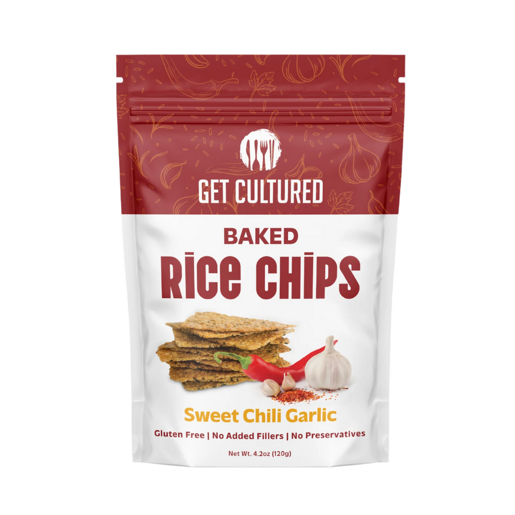 Get Culture Premium Sweet Chili Garlic Rice Chips