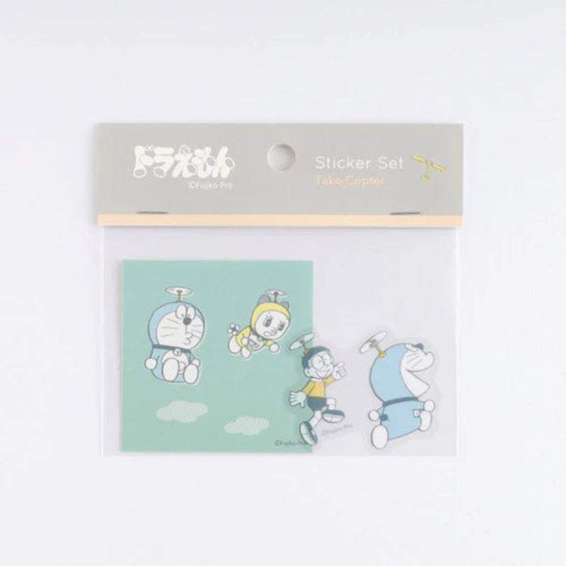 Doraemon Sticker Set - Take Copter