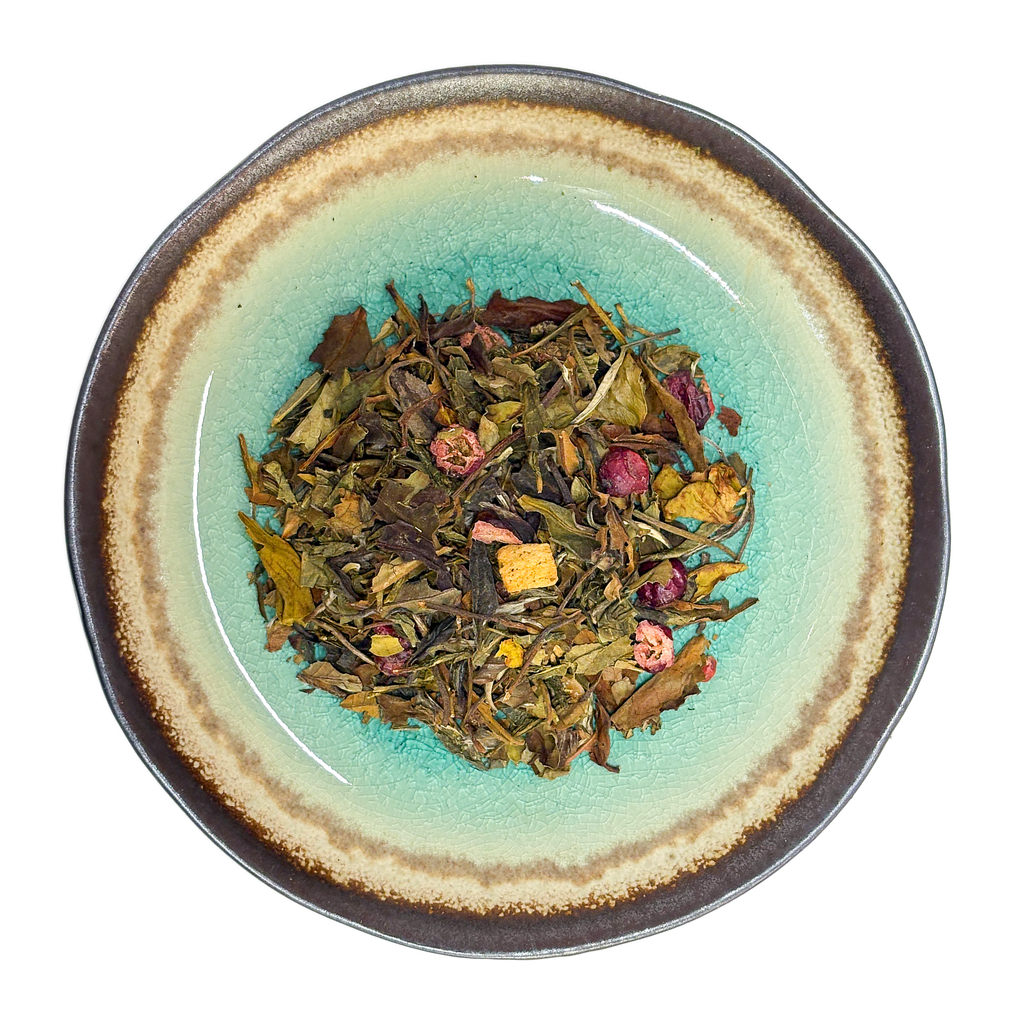 Pomegranate Goji Berry Mudan White Loose Leaf Tea
