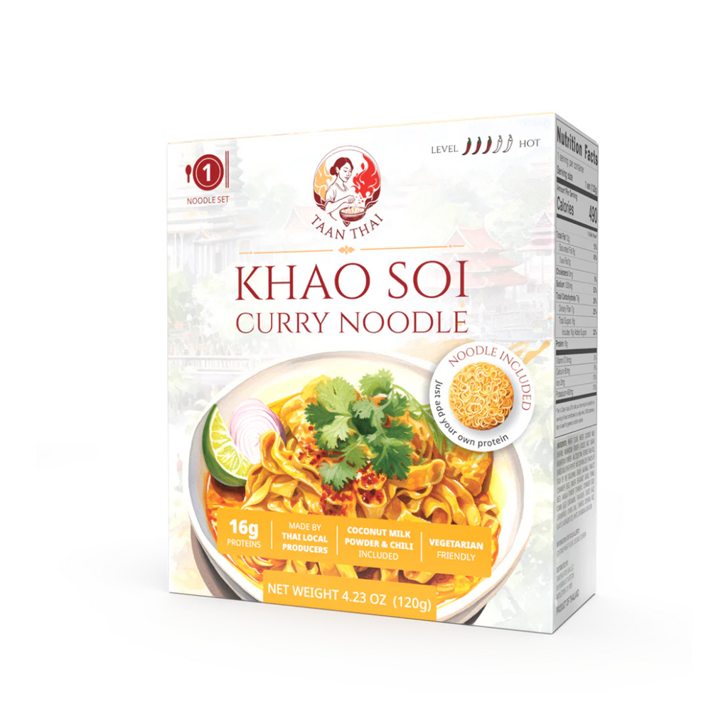 Taan Thai Khao Soi Coconut Curry Noodle Kit