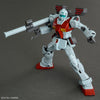 Gundam Model Kit - RGM-79 GM (Shoulder Cannon / Missile Pod) - GM posing with shoulder cannon and missile pod.