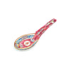 Classic Longevity Ceramic Soup Spoon - Red