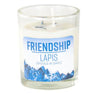 Paths of the Spirit Stone Energy Candles - FRIENDSHIP - LAPIS (Geranium & Ylang Ylang)
