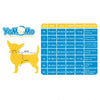 Dog outfit sizing chart