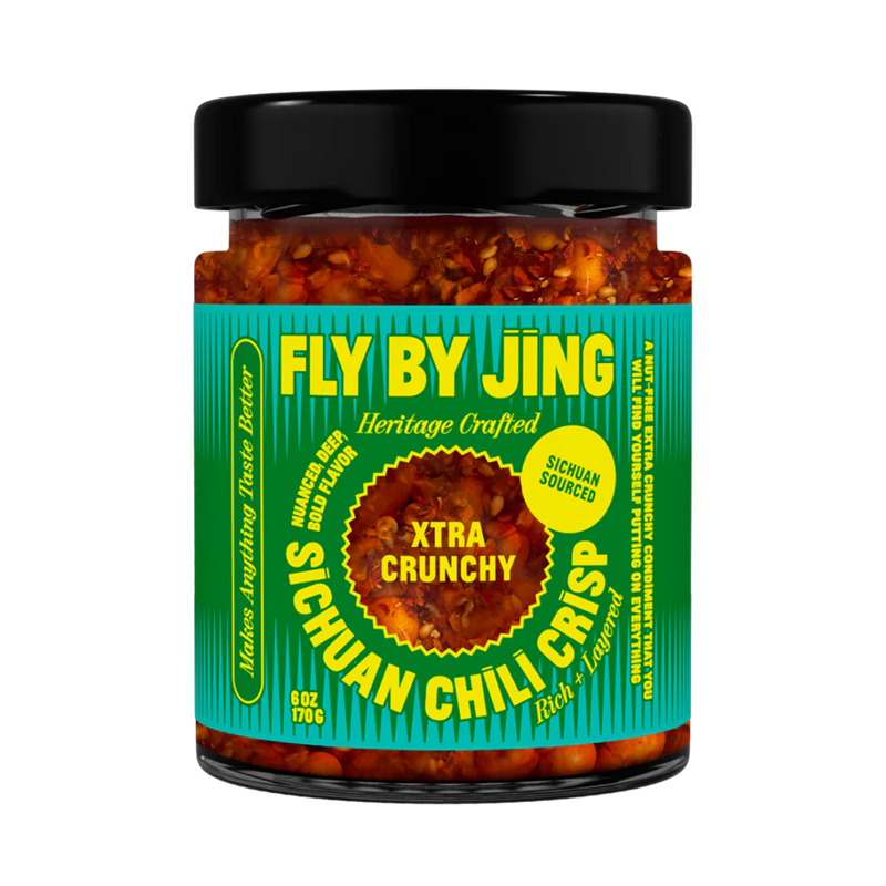 Fly By Jing Xtra Crunchy Sichuan Chili Crisp AKA Chengdu Crunch