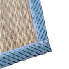Heavy Straw Mat with Binding