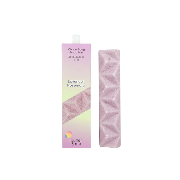 Choco Body Scrub Mini- Lavender Rosemary