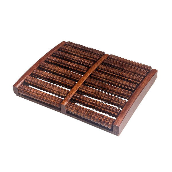 Wooden Roller Foot Massager 