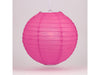 Fuchsia paper lantern.