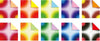 Harmony Shade - Doubled Sided Origami Paper colors of each sheet