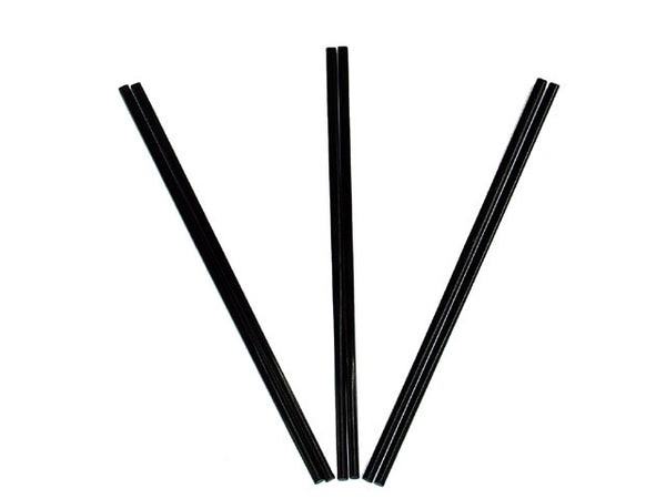 3 pairs of melamine chopsticks- black