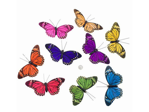 Rainbow Monarch Butterfly Garland
