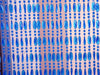 Acrylic Beaded Curtain - Oval Bead - Royal Blue close up